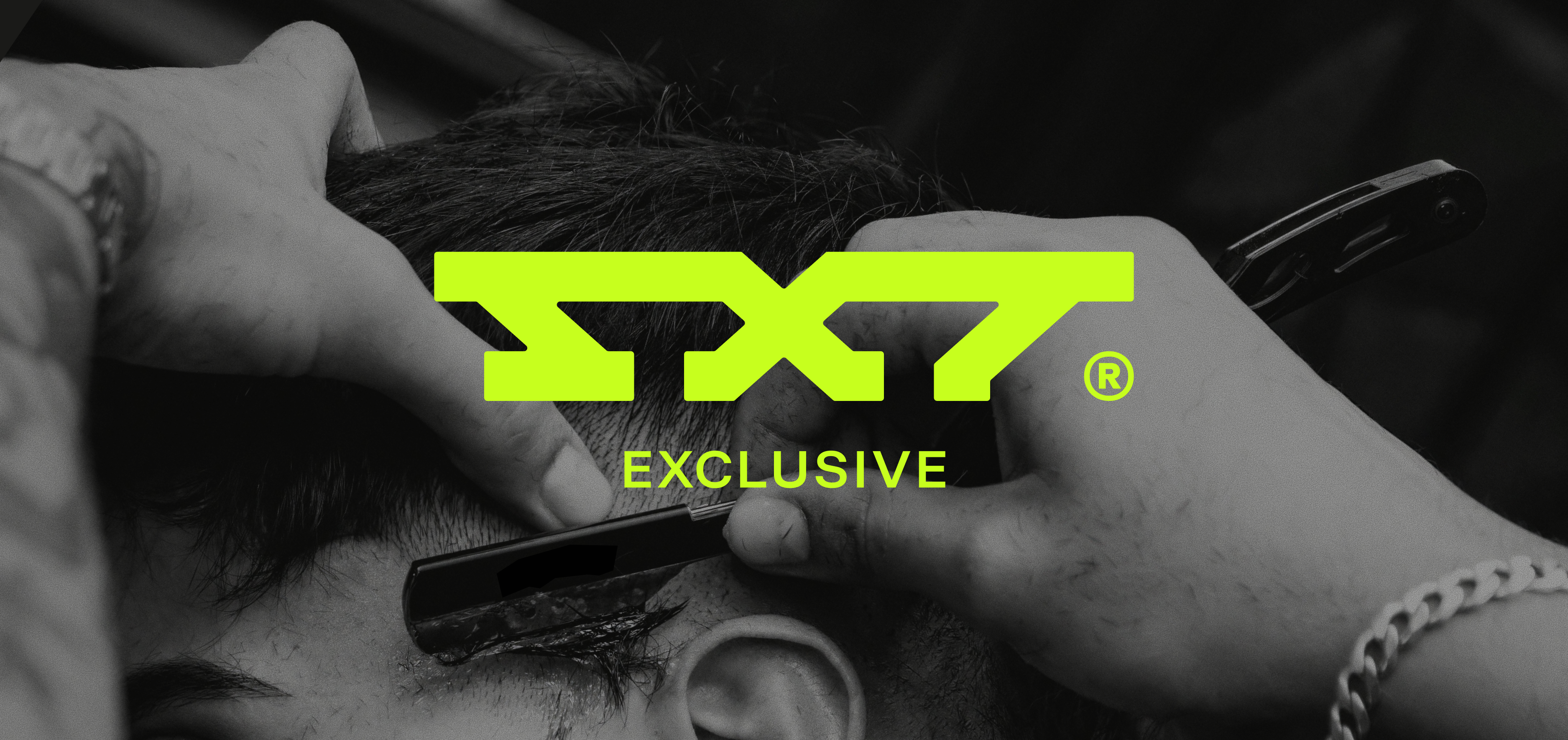 Anders brand wordmark in white placed on top of an image of a modern interior design.